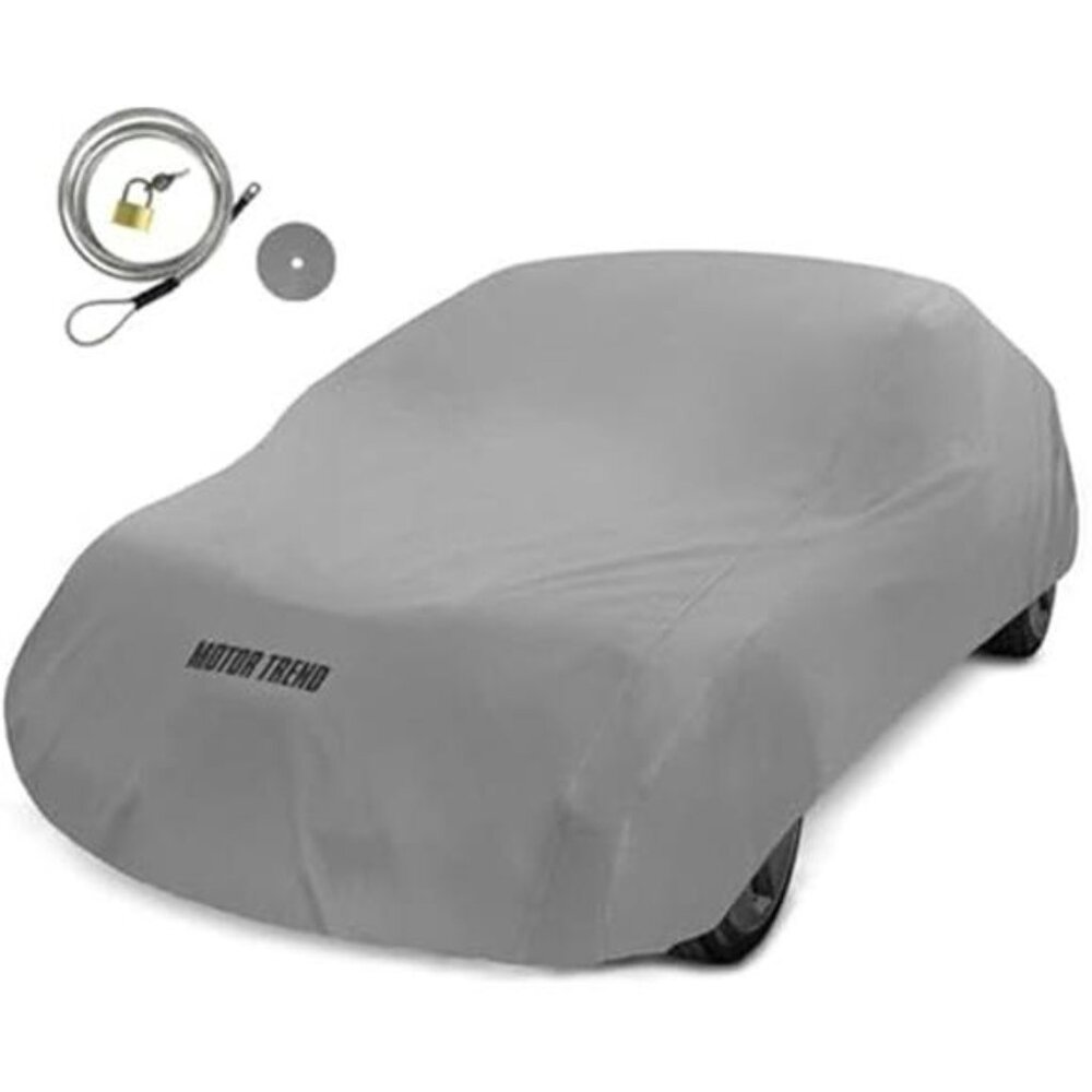 Motor Trend Breathable Lightweight Car Cover, Anti-Moisture Build-Up